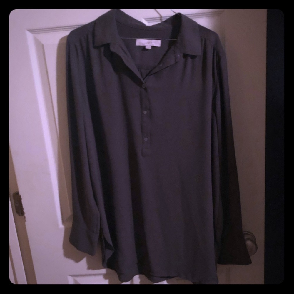 Army green tunic NWOT